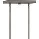 Fulton 5 Light 50 inch Aged Zinc with Antique Nickel Indoor Linear Chandelier Ceiling Light