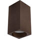 Bosco 5 inch Walnut Flush Mount Ceiling Light