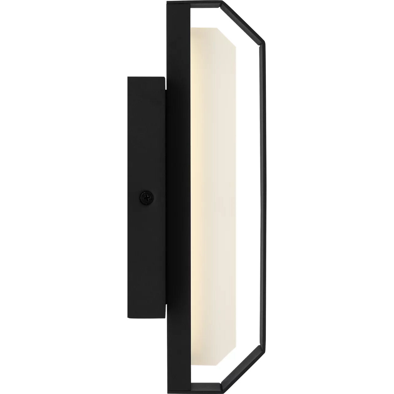 Lakemont LED 4.5 inch Textured Black Outdoor Wall Lantern