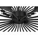 Mancini 48 Light 36 inch Matte Black Chandelier Ceiling Light