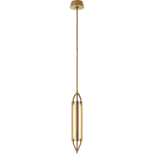 Kelly Wearstler Appareil LED 6 inch Antique-Burnished Brass Lantern Pendant Ceiling Light, Small
