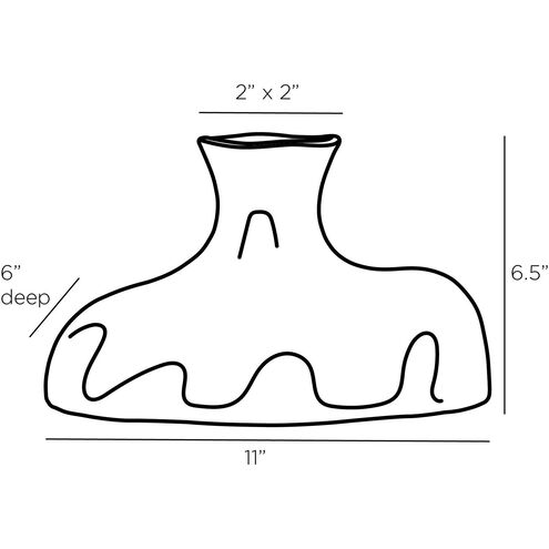 Tilbury 11 X 6.5 inch Vase