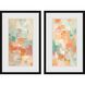 Abstract Collection Dark Espresso Wood Framed Art