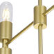 Hand Crank 12 Light 34 inch Medallion Gold Up Chandelier Ceiling Light