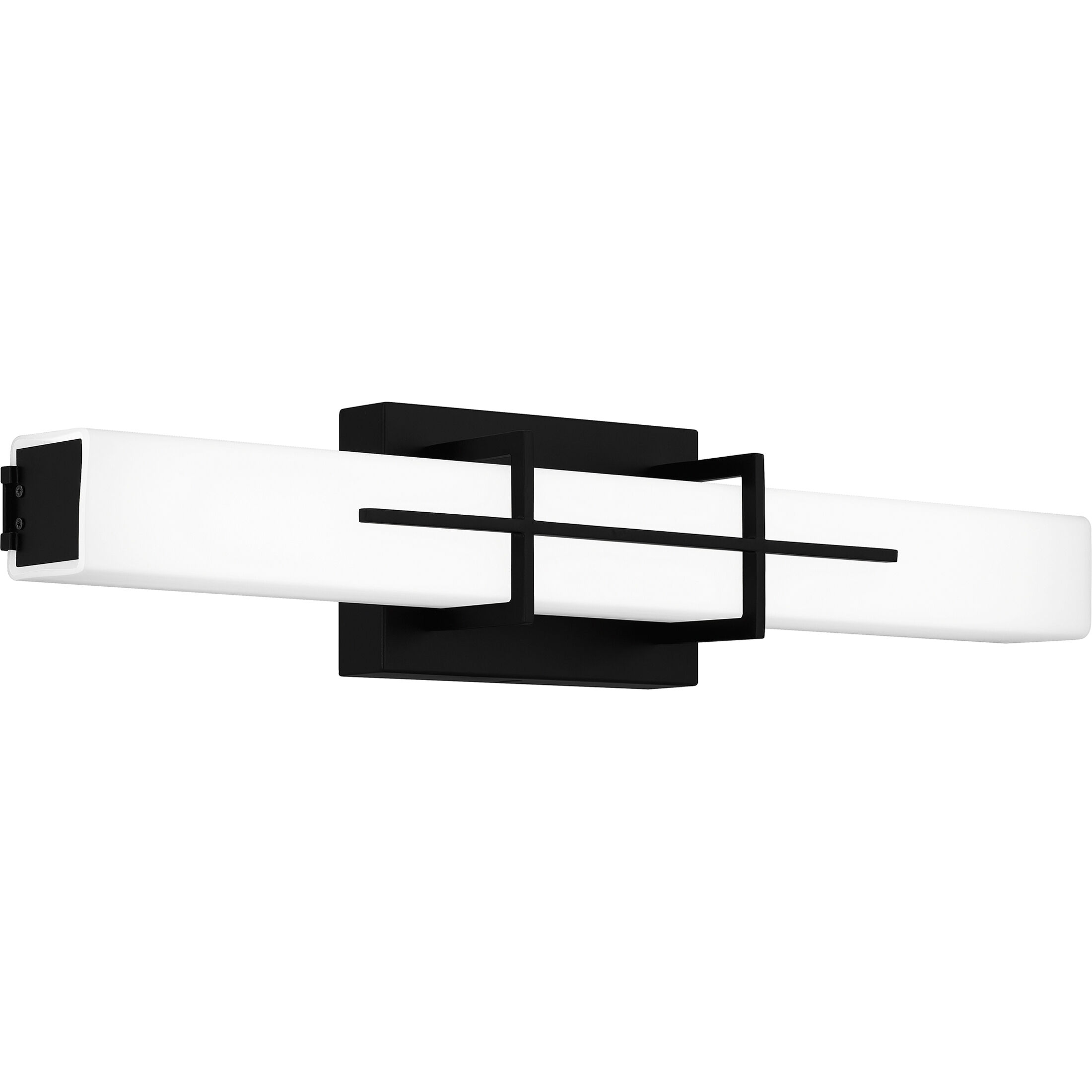 Gemini LED 22.5 inch Matte Black Bath Light Wall Light