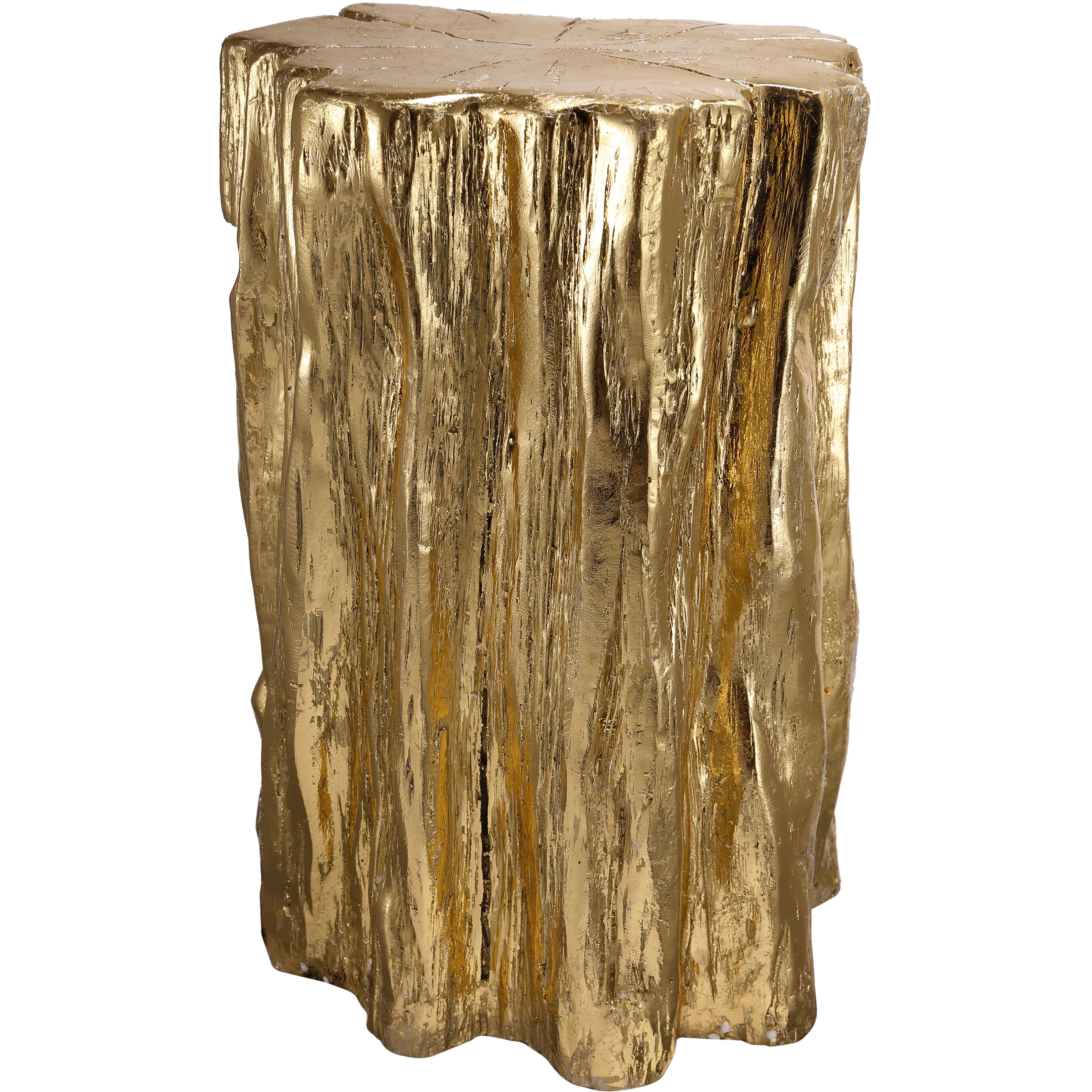 Golden 20 inch Gold Stool