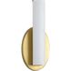 Parallel LED LED 5 inch Satin Brass ADA Wall Bracket Wall Light, Progress LED
