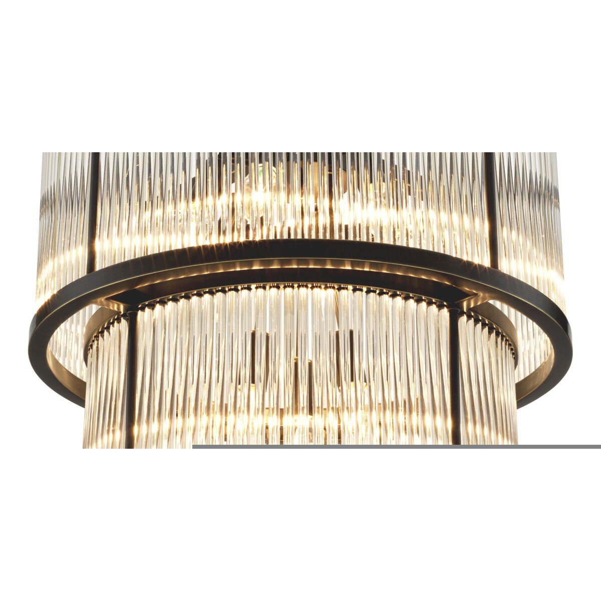Pasadena 9 Light 21.65 inch Bronze Highlight Chandelier Ceiling Light