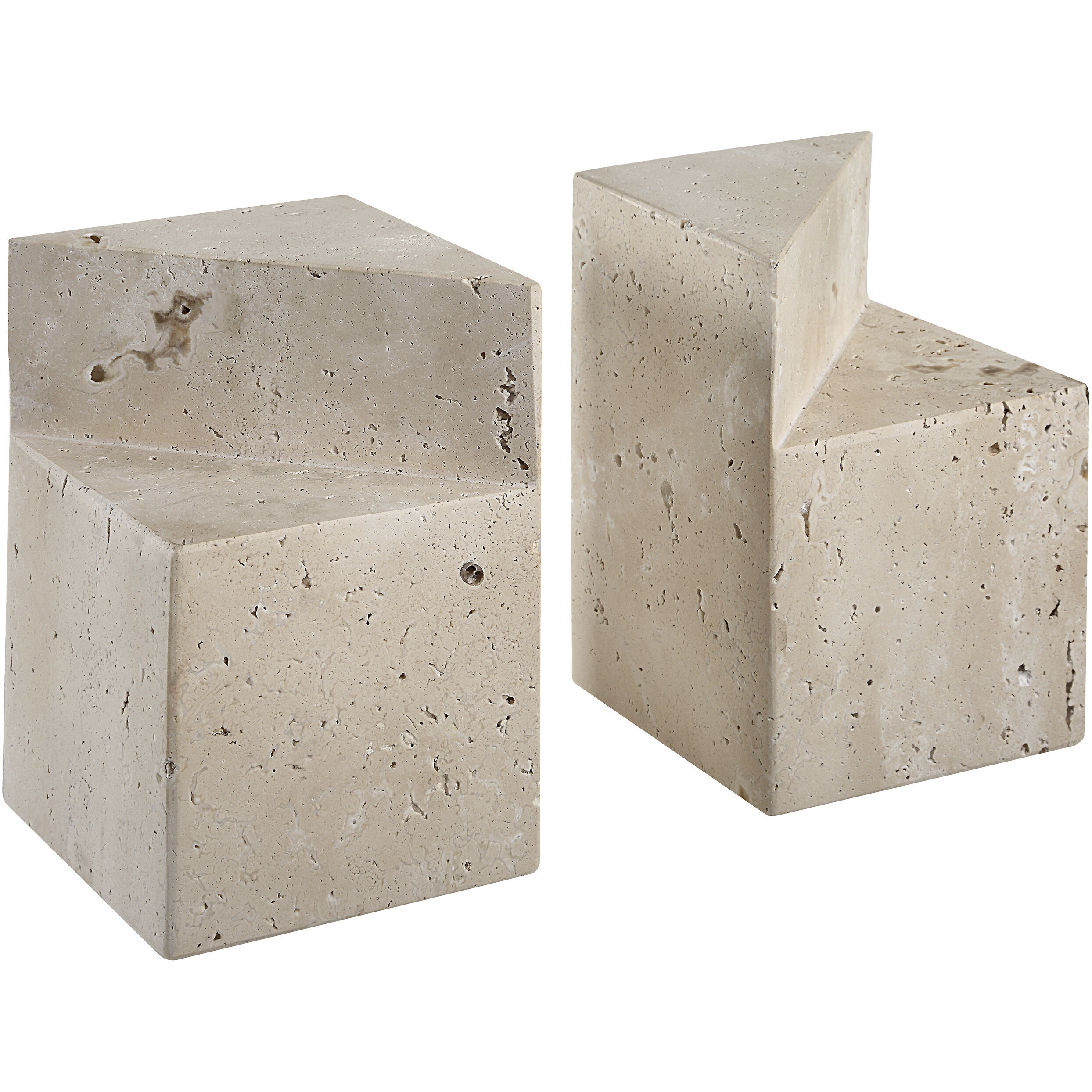 Attle Natural Statues, Set of 2