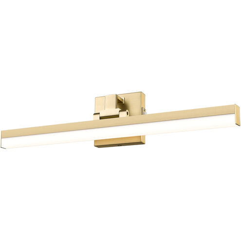 Liam LED 25 inch Modern Gold Vanity Wall Light
