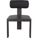 Bolster Back Java Black Outdoor Dining Chair