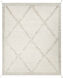 Tripoli 120 X 96 inch Cream Rug, Rectangle