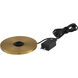 Journey 21 inch 1.5 watt Antique Brass/Green Cordless Table Lamp Portable Light