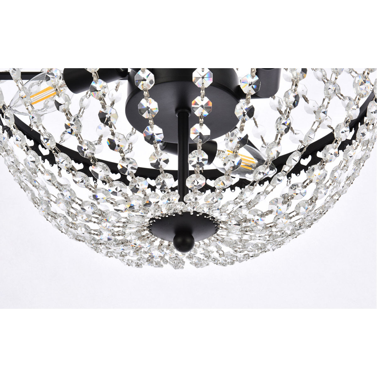 Valeria 5 Light 14 inch Black Pendant Ceiling Light
