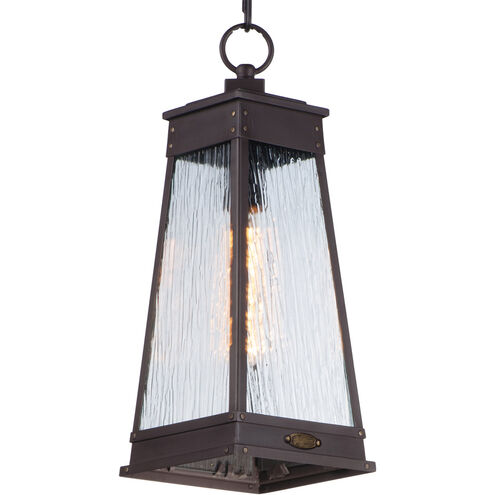 Schooner 1 Light 7 inch Olde Brass Outdoor Pendant