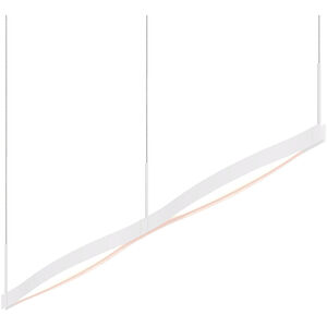 Ola LED 55 inch Satin White Pendant Ceiling Light