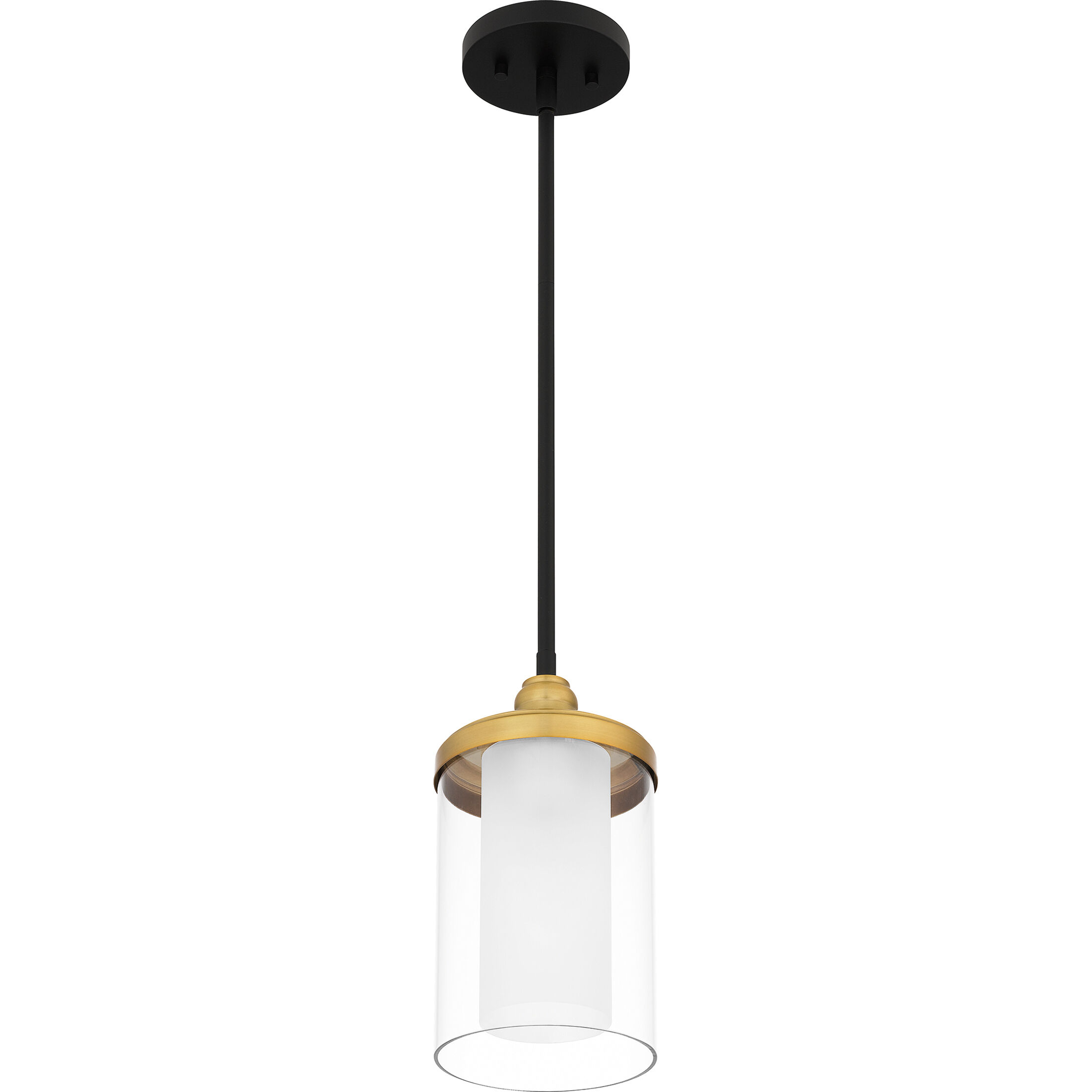 Rowland 1 Light 6 inch Matte Black Mini Pendant Ceiling Light