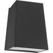 Edge LED 5.5 inch Black ADA Wall Sconce Wall Light