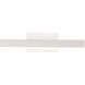 Sean Lavin Dessau 12.6 watt 12.8 inch Polished Nickel Picture Light Wall Light in LED 90 CRI 3000K 120V, Integrated LED