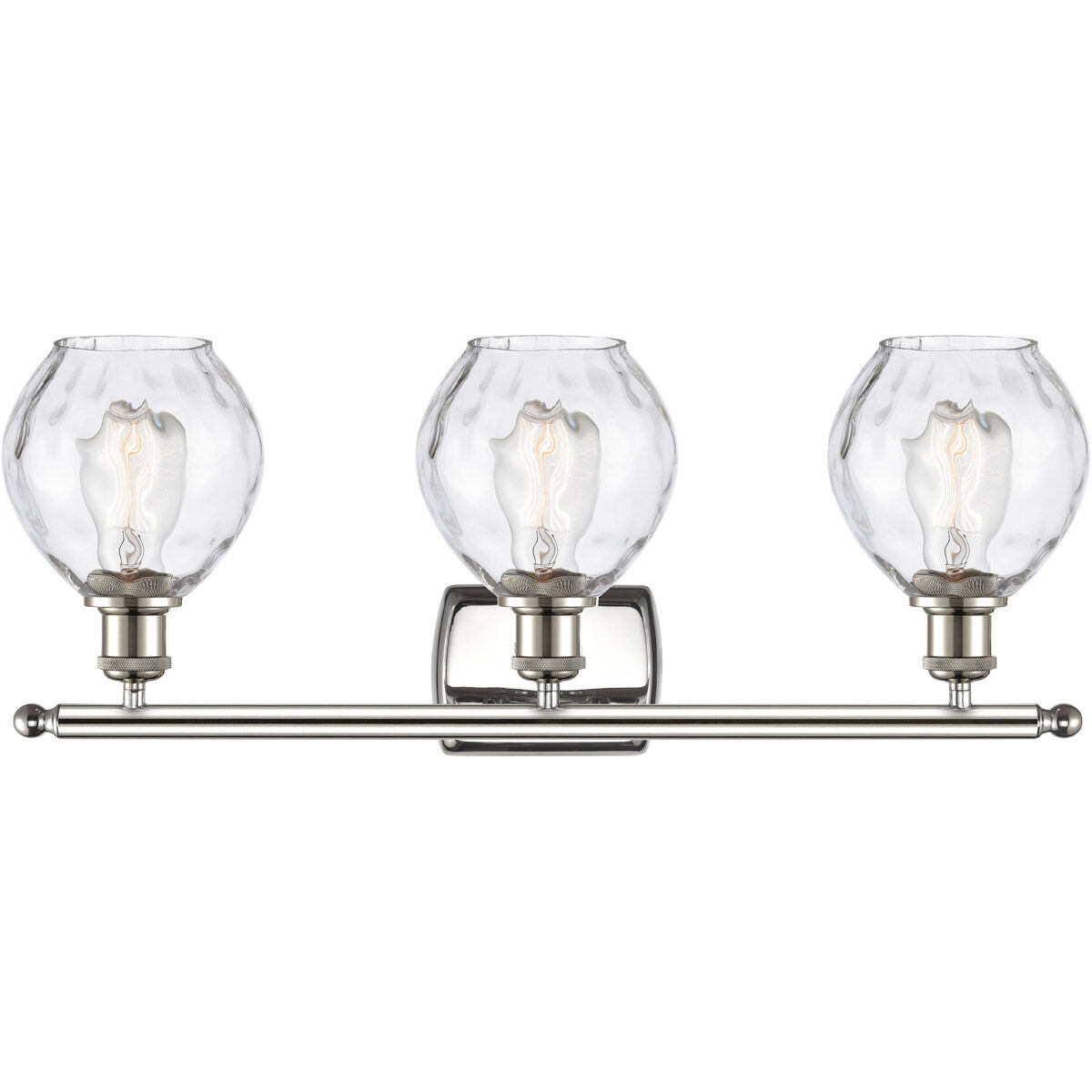Ballston Small Waverly LED 26 inch Polished Nickel Bath Vanity Light Wall Light, Ballston