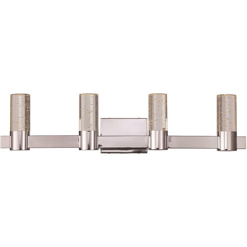 Georgie LED 31 inch Polished Chrome LED Vanity Bar Wall Light