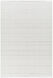 Broadway 87 X 63 inch Light Grey Rug, Rectangle
