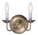 Williamsburgh 2 Light 10.00 inch Wall Sconce