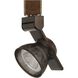 Signature 1 Light Rust Track Head Ceiling Light