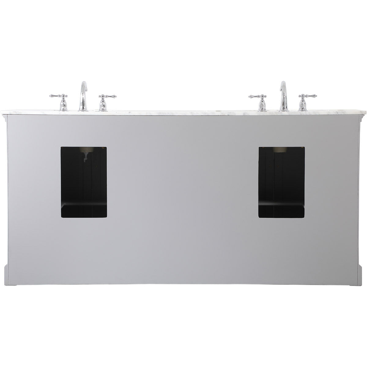 Clarence 72 X 22 X 35 inch Grey Vanity Sink Set