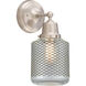 Aditi Stanton 1 Light 6 inch Brushed Satin Nickel Sconce Wall Light, Aditi