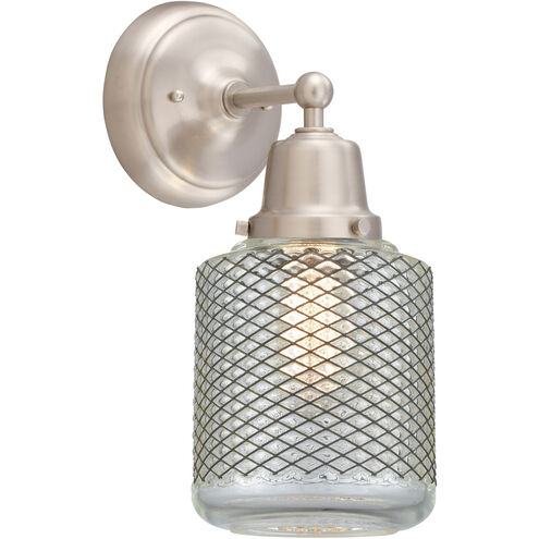 Aditi Stanton 1 Light 6 inch Brushed Satin Nickel Sconce Wall Light, Aditi