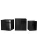 Gropius Cubes 51 X 20 inch Matte Black Console