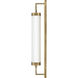 Lisa McDennon Baylor LED 30 inch Heritage Brass Bath Light Wall Light, Linear, Sconce