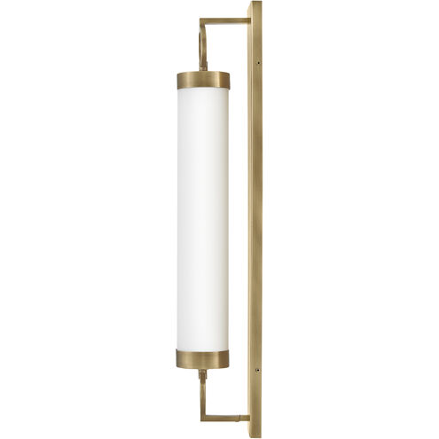 Lisa McDennon Baylor LED 30 inch Heritage Brass Bath Light Wall Light, Linear, Sconce