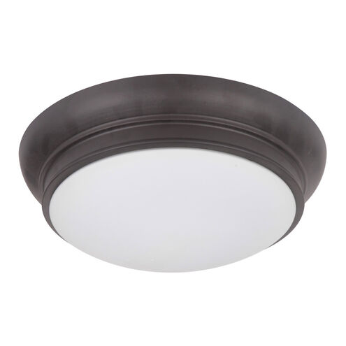Classic 2 Light 13 inch Bronze Flush Mount Ceiling Light