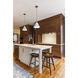Xavier 1 Light 12 inch Vibrant Gold Mini Pendant Ceiling Light