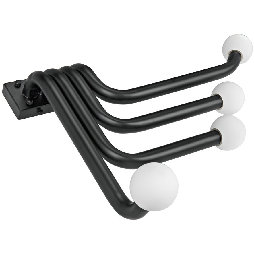 Sweeny 4 Light 19 inch Matte Black Sconce Wall Light