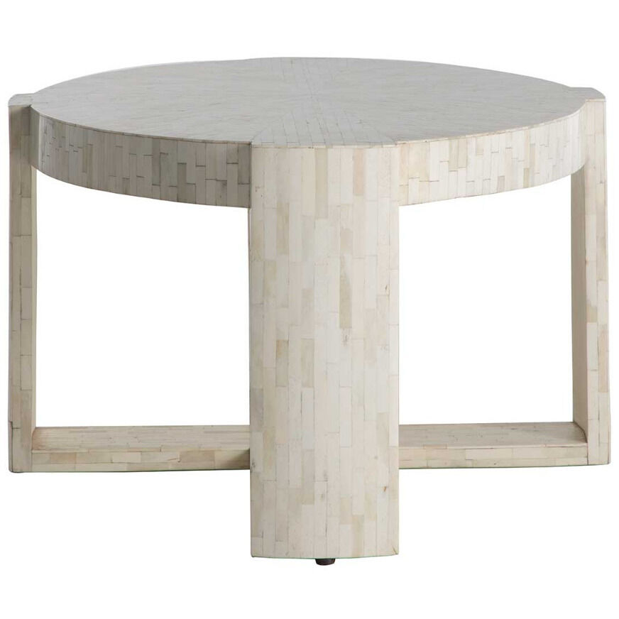 Kenzie 48.5 X 29 inch Bone Ivory Coffee Table
