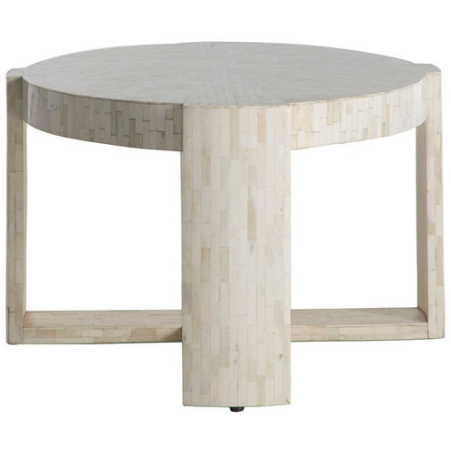 Kenzie 48.5 X 29 inch Bone Ivory Coffee Table