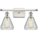 Ballston Conesus 2 Light 16.00 inch Bathroom Vanity Light