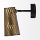 Wesley 5.12 inch Gold Wall Sconce Wall Light