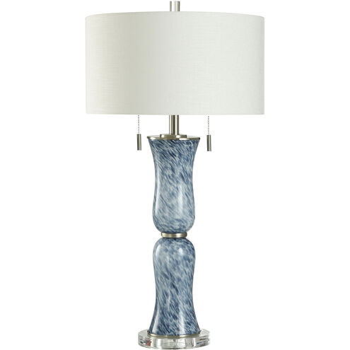 Blue Breeze 32.25 inch 60.00 watt Blue Tortoise Table Lamp Portable Light
