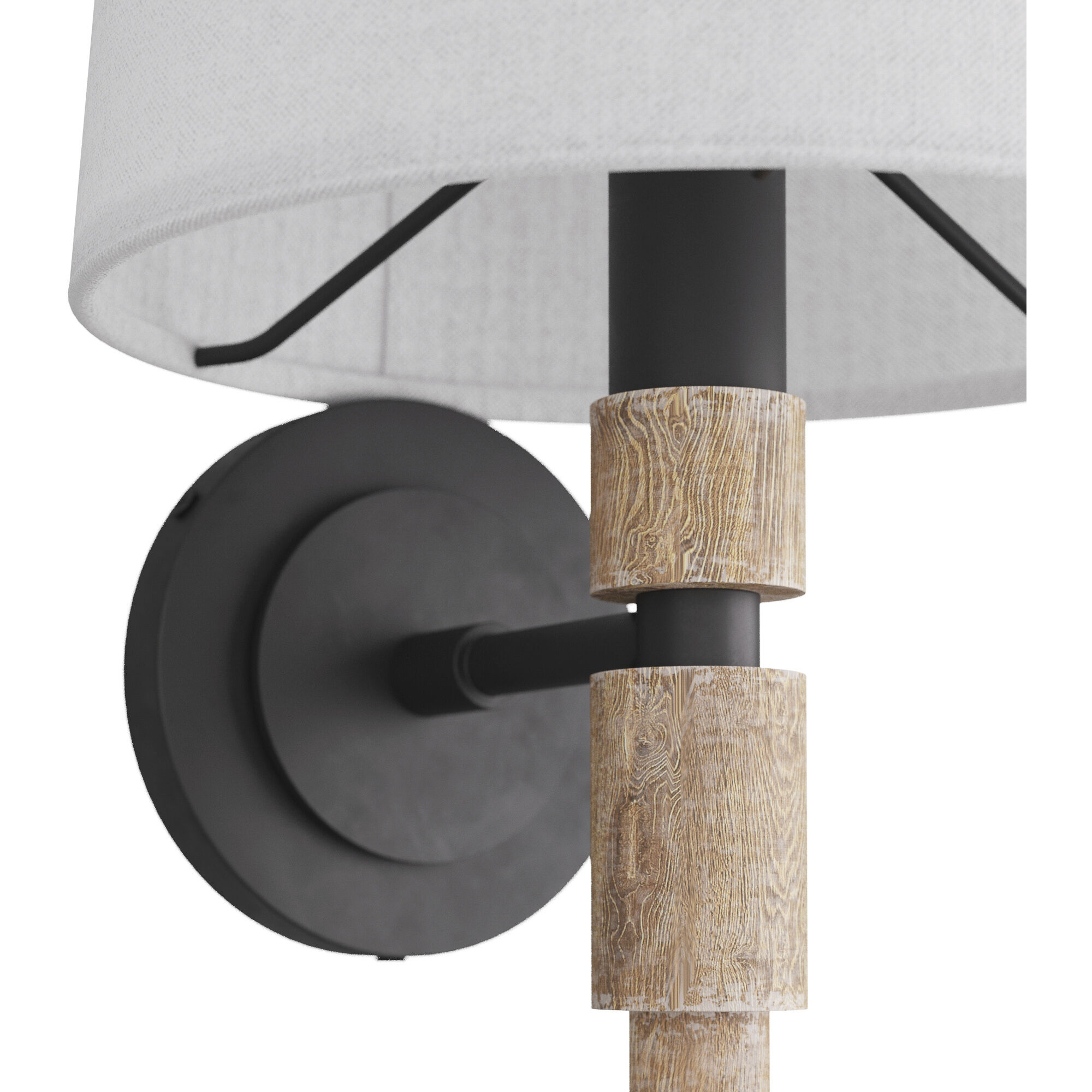 Allman 1 Light 9 inch Bronze Sconce Wall Light