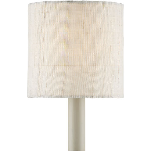 Grasscloth Light Natural Drum Chandelier Shade