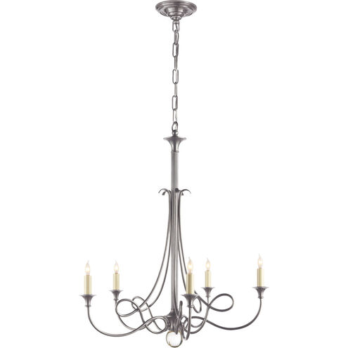 Eric Cohler Twist 5 Light 26.00 inch Chandelier