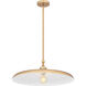 Camden 1 Light 24 inch Rubbed Brass Pendant Ceiling Light