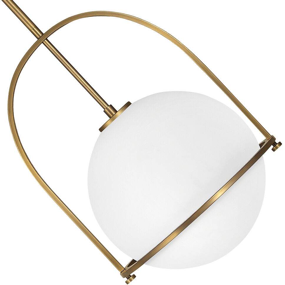 Somerset 1 Light 15.5 inch Heritage Brass Indoor Pendant Ceiling Light