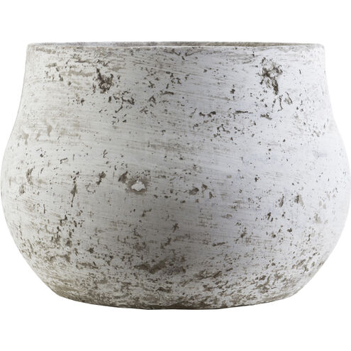 Rome Brown and Off-White Outdoor Planter, Small
