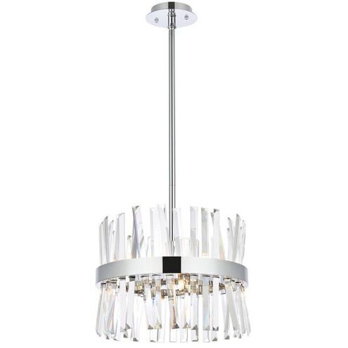 Serephina 8 Light 16 inch Chrome Pendant Ceiling Light