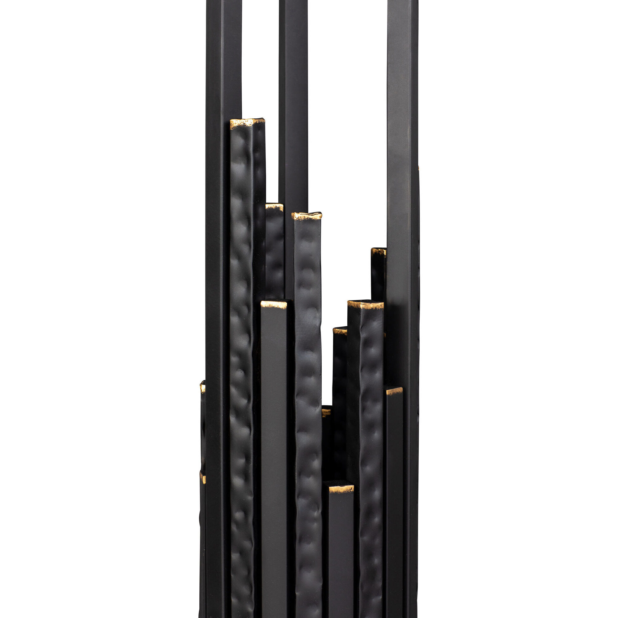 Matrix 68 inch 60 watt Matte Black Floor Lamp Portable Light in Matte Black/French Gold